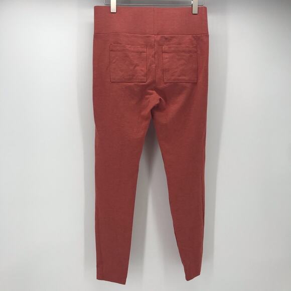 Lou & Grey for Loft Legging Womens Medium Heathered Orange Stretch - Picture 2 of 8